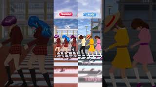 SSS APT Dance Challenge Compilations sakuraschoolsimulator shorts tiktok [upl. by Olegnad]