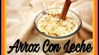 Arroz Con Leche Salvadoreño Postre [upl. by Winou]