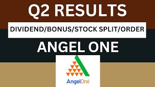 Angel one Q2 Results 2025  Angel one Results Today  Angel one Share Latest News [upl. by Selby799]