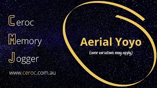 Beginner Ceroc Moves  Aerial Yoyo [upl. by Nevet598]