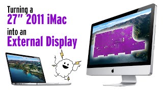 Turning a 27quot 2011 iMac into an external QHD Display with a Juicy Crumb Dock Lite [upl. by Leirum924]