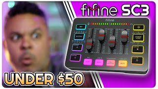 Inexpensive Gaming Audio Mixer  Fifine SC3 Review [upl. by Nichols]