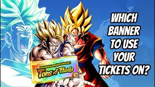 WHICH BANNER SHOULD YOU USE YOUR WWC 2024 TONS OF THANKS TICKETS ON DBZ DOKKAN BATTLE [upl. by Ciri]