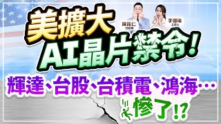 CC字幕【美擴大AI晶片禁令！輝達、台股、台積電、鴻海…慘了】20241126 台股盤後 [upl. by Dustin]