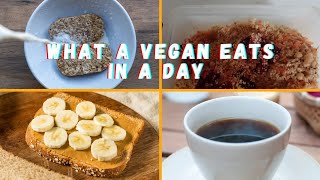 What I EAT In A Day As A VEGAN [upl. by Maffa33]