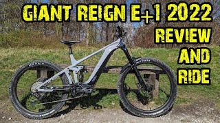 Giant Reign E1 2022  Review and Ride [upl. by Adlev]