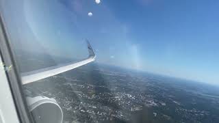 Finnair Airbus A321231 Sharklets takeoff from Helsinki Vantaa [upl. by Kimmie612]