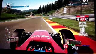 F1 2014 Spa HotlapSetup 147012 [upl. by Ardisj]