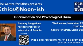 Anthony Sangiuliano Discrimination and Psychological Harm [upl. by Aneerol169]