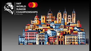 IWF WORLD JUNIOR CHAMPIONSHIPS LEON 2024 MENS 81 C [upl. by Oznarol]