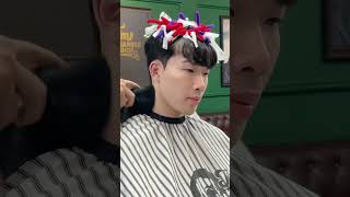 Uốn form Layer bung Hàn Quốc  TIM BARBERSHOP [upl. by Adnahcal923]