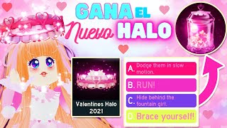 💝 COMO GANAR el NUEVO HALO de VALENTINES 2021 ✨🎀  TODAS LAS RESPUESTAS GANADORAS  Royale High 👑 [upl. by Elbert322]