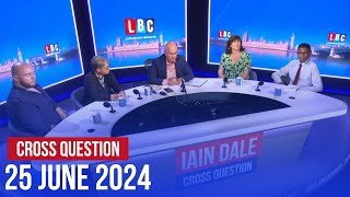 Cross Question with Iain Dale 2506  Watch again [upl. by Akinet]