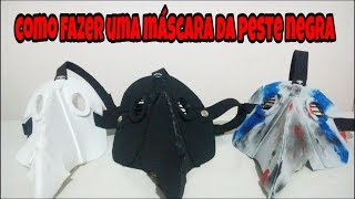 como fazer mascara da peste negra plague doctor mask [upl. by Damal572]