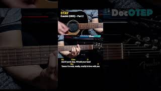 Stay  Cueshé 2005 Easy Guitar Chords Tutorial with Lyrics Part 2 SHORTS REELS [upl. by Yerffoej474]