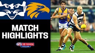 Geelong v West Coast Highlights  Round 6 2019  AFL [upl. by Stempson]