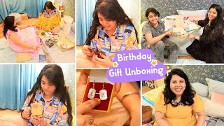 Huge BIG Birthday Gift Unboxing 2 Jewellery Dekh Ke Reaction ☺️ Sath Mein Special Recipe Santanu Ka [upl. by Ploss]