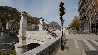 Highlight Grenoble Isère River Trail Grenoble France [upl. by Blair]