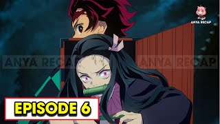 Demon Slayer Season 1 Episode 6 English Dub Full HD  Anime Recap [upl. by Chak]