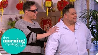 Gok Wan and His Brother Kwoklyn Teach Holly and Phillip How to Make Wonton Soup  This Morning [upl. by Eenwahs]