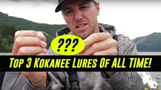 TOP 3 Kokanee Lures Of ALL TIME  Kokanee Fishing Tips amp Tricks [upl. by Fitzger615]