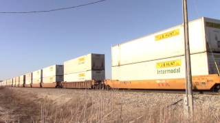 BNSF 7326 East Ransom IL 1117 [upl. by La883]