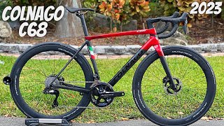 NEW 2023 COLNAGO C68 ALL FEATURES SHOWN REAL WORLD WEIGHT [upl. by Letsirhc757]