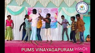 Vaathi Coming song dance performance  110th Annual Day celebration 2024  PUMS VINAYAGAPURAM [upl. by Ahsinrats56]