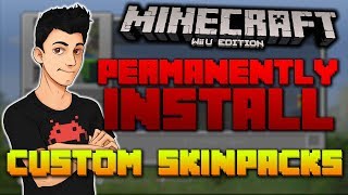 How to Perma Install Custom Skins on Minecraft Wii U [upl. by Renba]