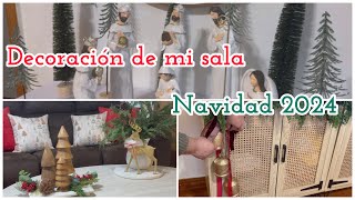 Ideas para decorar la sala Navidad 2024 [upl. by Ilhsa292]