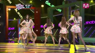 달샤벳내 다리를 봐 Be Ambitious by Dal★shabetM COUNTDOWN 2013620 [upl. by Yenhoj]