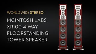 McIntosh Labs XR100 4Way Floorstanding Tower Speaker Product Tour [upl. by Ylrehc]