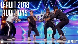 Berywam  Auditions  Frances Got Talent 2018 [upl. by Newel155]