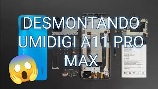 UMIDIGI A11 PRO MAXVeja a Desmontagem 😧Do Umidigi A11 Pro Max😓 [upl. by Hebe]