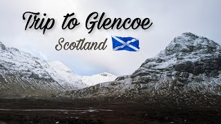 Glencoe in Winter Scotland trip Drive from Glasgow [upl. by Eelrebmyk]