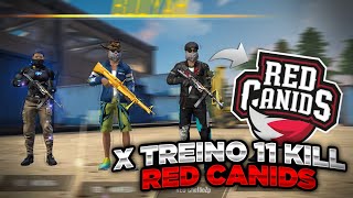 BOOYAH COM 11 KIlLS NO X TREINO FREEFIRE WANHEDA DEXTER E MADANZA [upl. by Einnos]