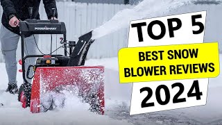 ✅TOP 5 BEST SNOW BLOWER REVIEWS ON ALIEXPRESS [upl. by Aryc]