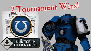 ULTRAMARINES win TWO Warhammer 40000 Tournaments  October 2024 Update [upl. by Annahpos]