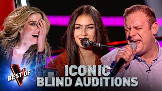 The Most ICONIC Blind Auditions of All Time on The Voice  Top 10 [upl. by Einnij]