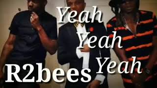 R2bees ft Wizkid Supa lyrics video [upl. by Yllib]