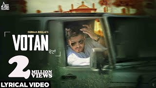 Votan  Official Audio  Gurnam Bhullar  Songs 2016  Jass Records [upl. by Antonino879]