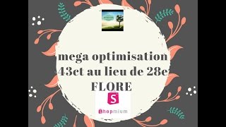 optimisation auchan 43ct au lieu de 23euros  bon plan [upl. by Gunning]