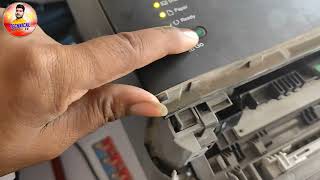 how to reset toner  cartridge of brother HLL2321D printer in Hindi  error toner cartridge [upl. by Madalena]