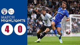 HIGHLIGHTS  Spireites 40 Derby County [upl. by Shepley]