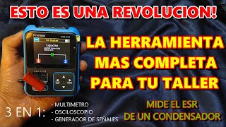 ✅ IMPRESIONANTE y MAS COMPLETA 👉 HERRAMIENTA PARA TU TALLER MIDE TODOS LOS COMPONENTES ELECTRONICOS [upl. by Ydnelg478]