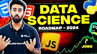 Complete Data Science RoadMap For Beginners 2024  What is Data Science  Jobs Salary Career pw [upl. by Nwahs184]