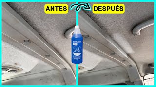 🚐 Cómo LIMPIAR TECHO INTERIOR de una FURGONETA con 🔵 NICEBLUE [upl. by Teilo]