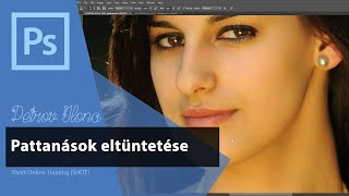 Photoshop Retouch  Pattanások eltüntetése [upl. by Cohn948]