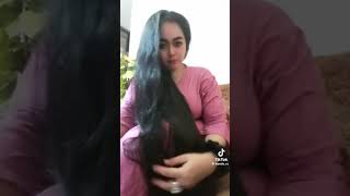 rambut panjang wanita desa [upl. by Acinelav]