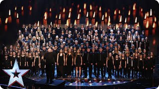 Welsh choir Côr Glanaethwy raise the roof  SemiFinal 1  Britains Got Talent 2015 [upl. by Frederica]